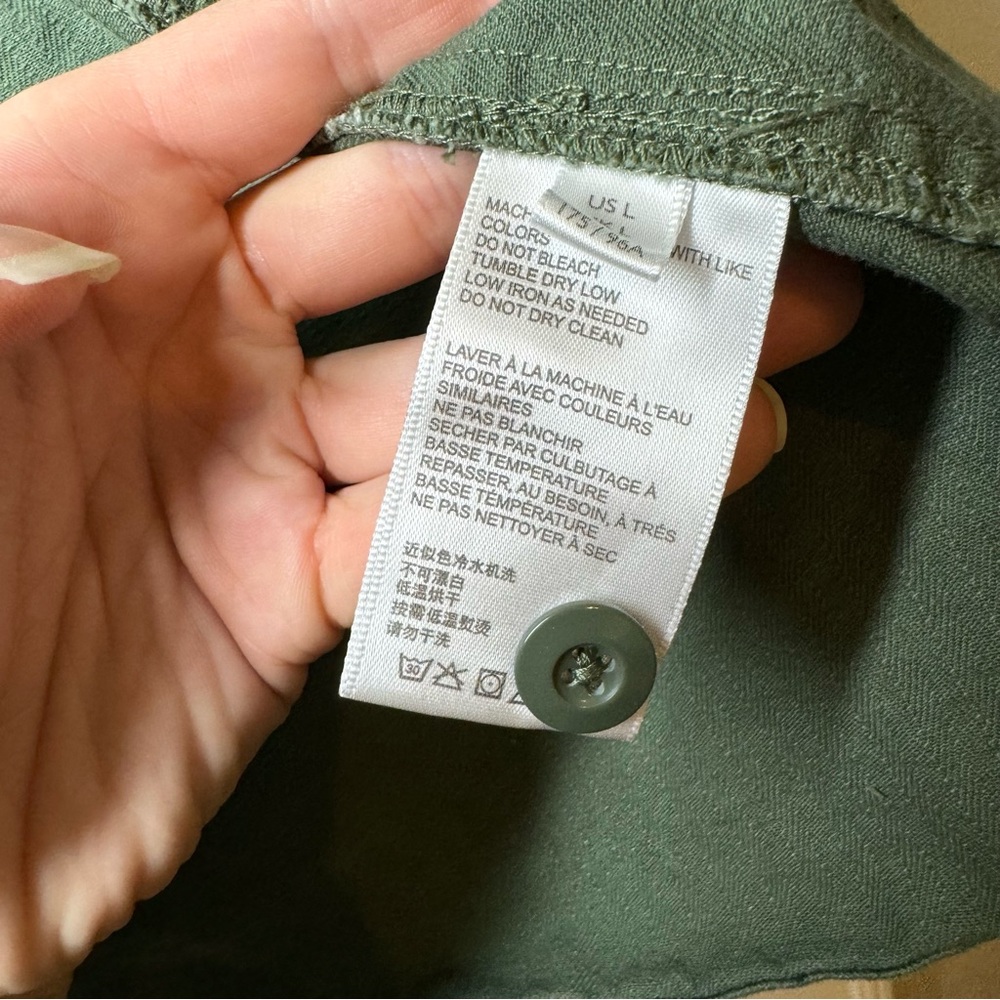 BDG Oversized Canvas Cargo Utility Jacket Size Large - Picture 7 of 8